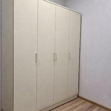 demir qapi seyf: Dörd qapılı geyim dolabı - Dizayn: Minimalist, düz xəttli korpus — 1