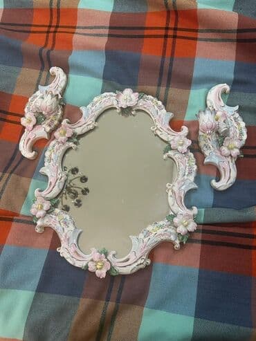 Qida məhsulları: Çılçıraq, 6 lampa, Farfor — 10