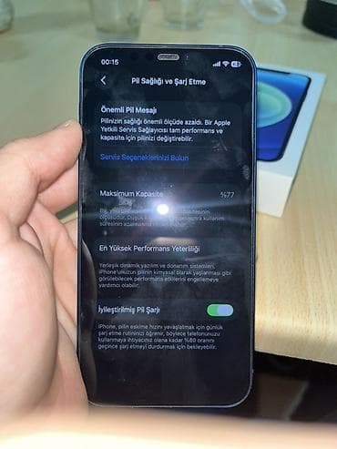 Компьютеры, ноутбуки и планшеты: IPhone 12, 128 ГБ, Голубой, Face ID — 5