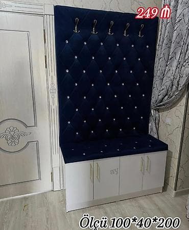 Qarderob üçün yumşaq asılqan və ayaqqabı dolabı dəsti - Ölçü