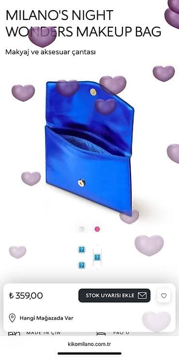 Bədənə qulluq: KİKO MILANO’S NIGHT WONDERS mini makiyaj aksesuar çantası - Kompakt — 2