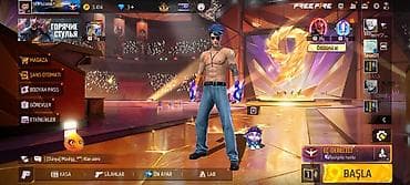 Free Fire oyun hesabı – inkişaf etdirilmiş inventar və nadir əşyalar