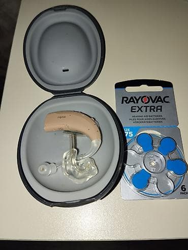 silikon plaster: Məhsul: Signia qulaq eşitmə aparatı (BTE – qulaq arxası) — 6