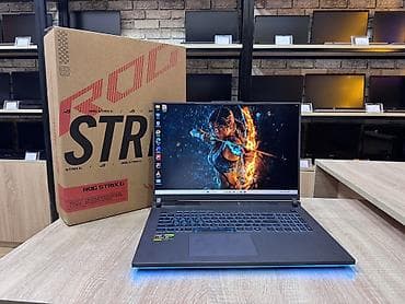 notebook gamer: İşlənmiş ASUS ROG, 18 ", AMD Ryzen 9, 1 TB, Ünvandan götürmə, Ödənişli çatdırılma, Rayonlara çatdırılma — 3