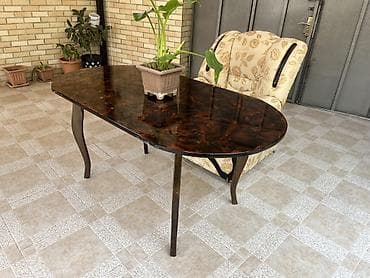 oval masa: Qonaq masası, Açılmayan, Oval masa — 2