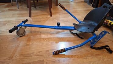 hoverboard qiymətləri: Qızılı rəngli 2 təkərli hoverboard (self-balance scooter) və dəmirdən — 6