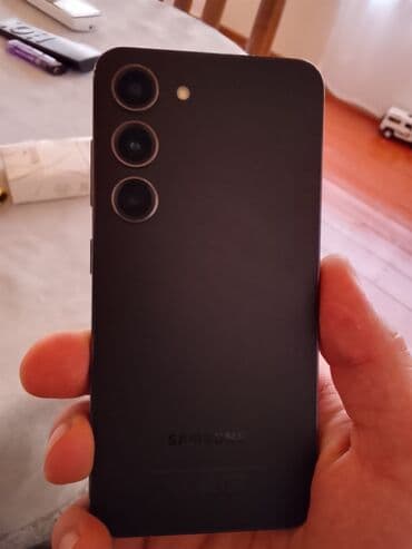 mersedes karobka: Samsung Galaxy S23, 128 GB, rəng - Qara, Barmaq izi — 3