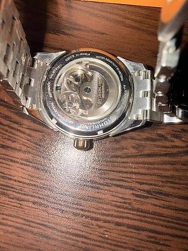 oyster saat: Stuhrling Original kişi qol saatı - Brend: Stuhrling Original - — 3