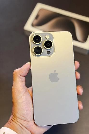 IPhone 15 Pro Max, 256 GB, Zəmanət, Face ID, Sənədlərlə