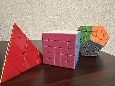 prius oyuncaq: Biri 5 azn Speedcubing üçün 3 ədəd mexaniki bulmacalar dəsti: - — 1
