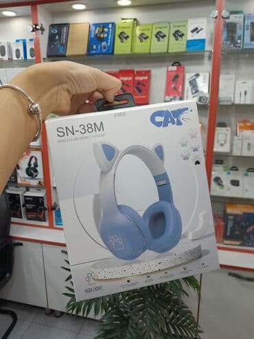 aux blutuz: Cat qulaqciq 🥰 Şok endirim🤩 45 azn yox❌cəmi 27 azn✅ Cat Ear😻 SN-38M — 1