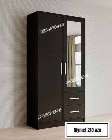 laminat qiyməti: Yeni, Açılan, 3 qapılı Düz dolab, Şifonyer, Azərbaycan — 4