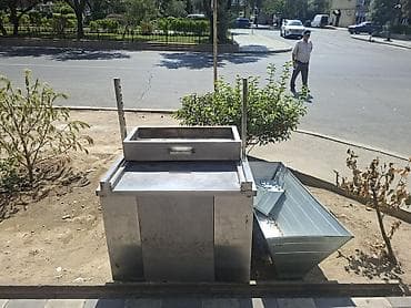 Paslanmayan poladdan hazırlanmış peşəkar şiş kabab/şamıyaxan mangal — 2