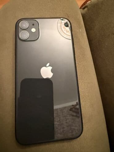 IPhone 11, 64 GB, Qara, Face ID