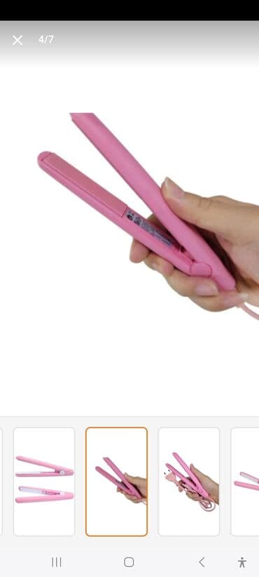 мини кондиционер: Mini saç ütüsü – kompakt və yüngül model - Tip: Elektrik saç — 2