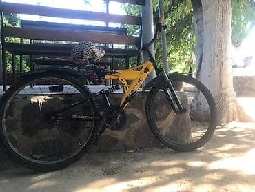 Dağ velosipedləri: Sarı rengli dağ velsoped tecli satilir pacenic deyşili pedal2 side — 4