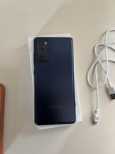 iphone pro max: Samsung Galaxy S20, 128 GB, rəng - Mavi, Face ID, Barmaq izi — 10