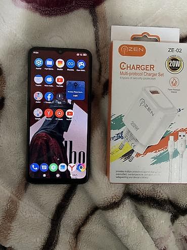 battlefleld 6: Poco M4 5G, 128 GB, rəng - Qara, Barmaq izi, Face ID — 3
