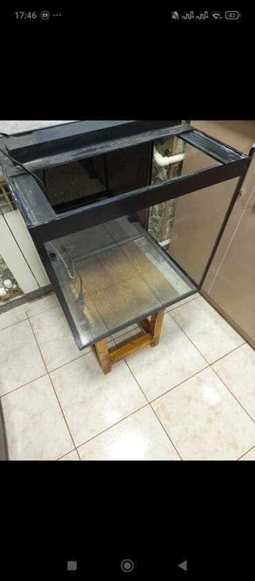 filtir: Dördbucaq akvarium, Boş, 70 l, Ünvandan götürmə — 2