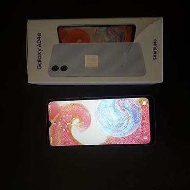 iphone 12 bakı: Samsung Galaxy A04e, 64 GB, rəng - Mavi, Barmaq izi — 2
