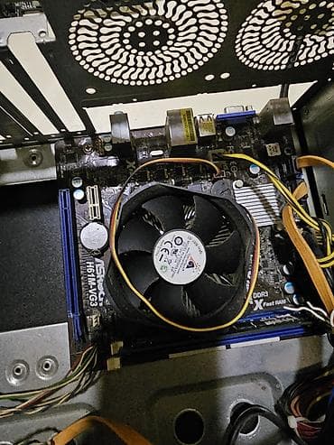 mini prosessor: 📢 Komputer Core İ5 💻 Motherboard Asrock h61m-vg3 💻 Processor Core — 4