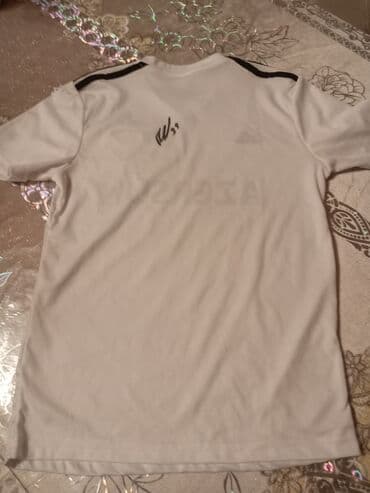 Baş geyimləri: Futbolka, Adidas, rəng - Ağ — 1