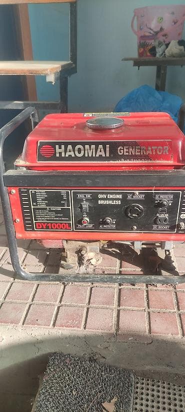profnastil satışı: HAOMAI Generator – DY1000L modeli - Benzinli portativ generator - OHV — 2