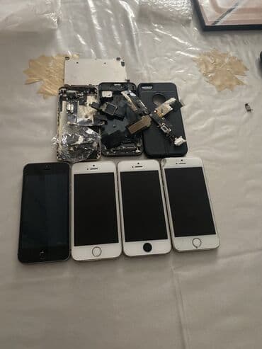 iphone x qiriq: IPhone 5s, Gümüşü — 2