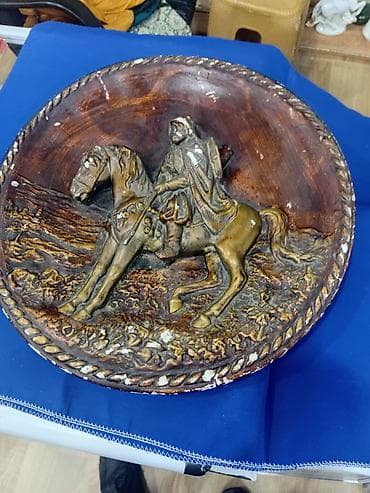 qebir daslari sekiller: Fiqur, Keramika, rəng - Qəhvəyi — 5