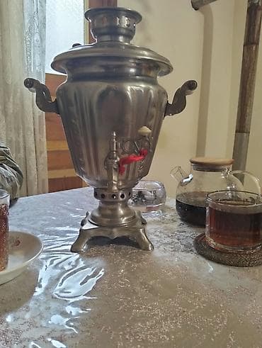 Baklar və çənlər: İşlənmiş Od Samovar, 2 l, Ünvandan götürmə — 1