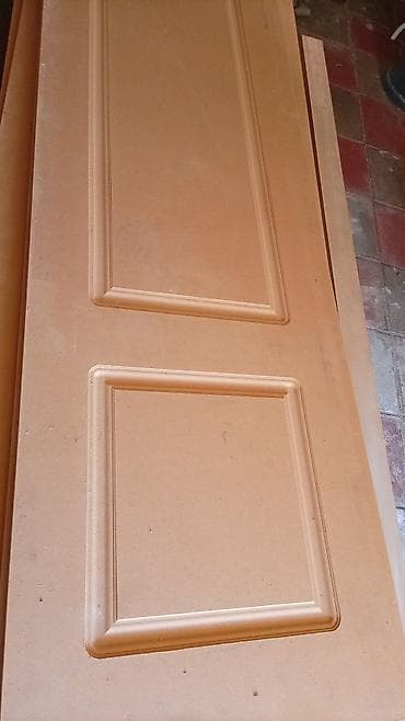MDF qapı panelləri və detallar Qapılar 10 ədəd Türkiyə - Material