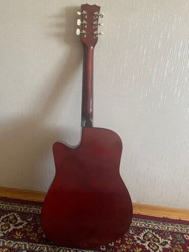 ucuz gitara: Akustik gitara, 6 sim, Ünvandan götürmə, Ödənişli çatdırılma, Pulsuz çatdırılma — 2