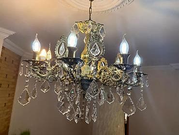 lyusturlar: Çılçıraq, 6 lampa, Metal — 1