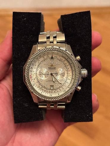bileklik: Breitling xronoqraf qol saatı – paslanmayan polad - Korpus və qolbaq — 2