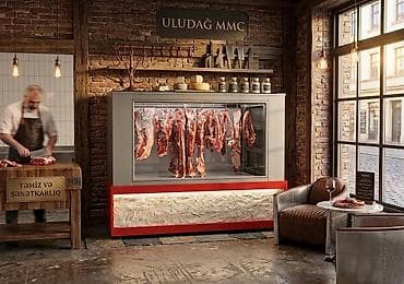 ət vitrini: Ət ücün soyuducu vitrin satilir Avadanliqlar yenidir istənilən olcudə — 4