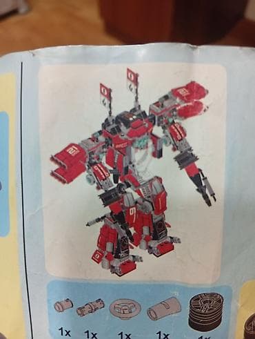 Игрушки: Konstruksiya dəsti – qırmızı robot/mecha model - Marka/seriya: SY — 2