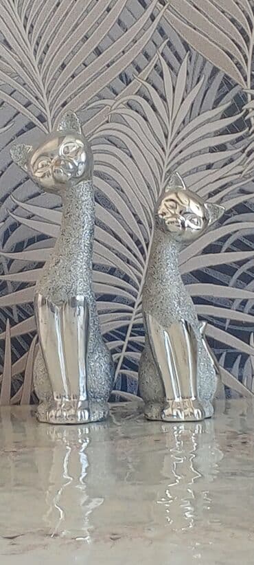 yeni il qutuları: Fiqur, Keramika, rəng - Ağ — 3