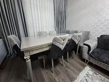 bağ stolları: Qonaq otağı üçün, Yeni, Açılan, 8 stul — 2