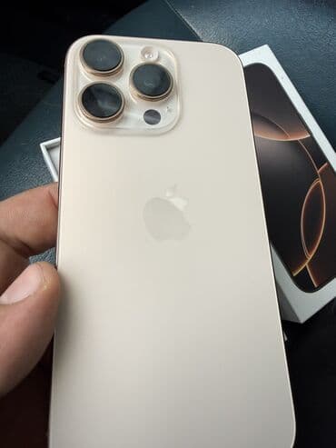 a12 telefonu: IPhone 16 Pro, 128 GB, Desert Titanium — 4