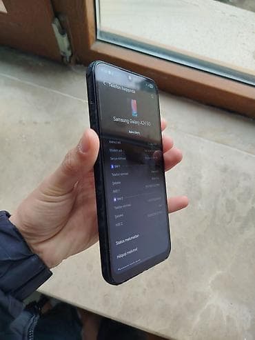 samaung k9: Samsung Galaxy A24 4G, 128 GB, rəng - Qara, İki sim kartlı — 5