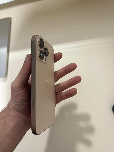 xiaomi bluetooth: IPhone 16 Pro Max, 256 ГБ, Золотой, Отпечаток пальца, Беспроводная зарядка, Face ID — 4