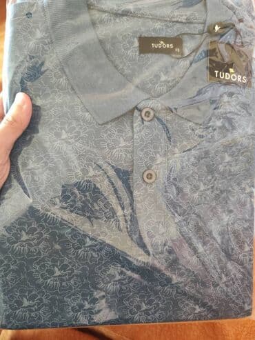 черно белые мужские футболки: Мужское поло, Tudors, XS — 4