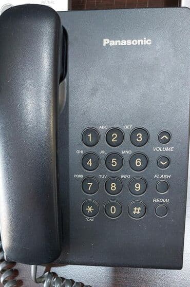 телефон за 100 манат: Стационарный телефон Проводной, Б/у, Самовывоз — 3