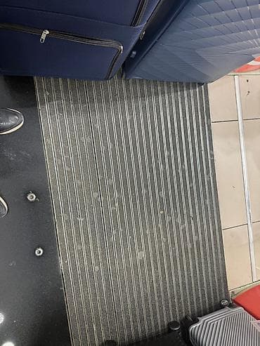 Giriş/foyer üçün alüminium-profilli kobud relsli tekstil örtüklü