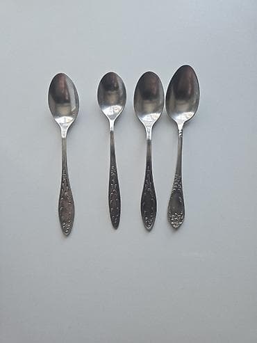 qaşıq: Melxior 4 ədəd dekorativ çay qaşığı — 2