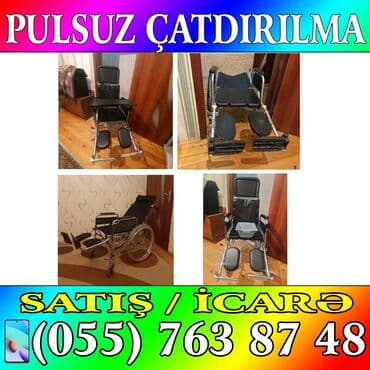 əlillər üçün araba: Əlil arabasi icaresi her nov arabalar var — 1