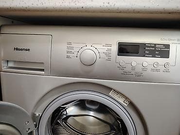 hisense wfea 6010: Paltaryuyan maşın Hisense, 7 kq, İşlənmiş, Avtomat, Qurutmasız — 3