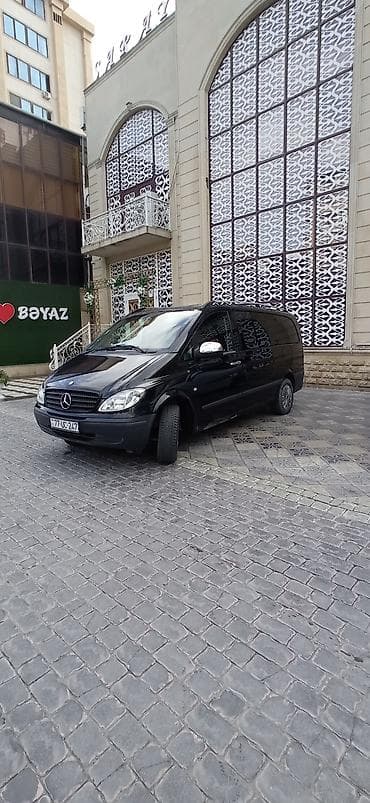 masin ucun arxa perde: Mercedes vito 2010 masin Almaniyadan 1 ildi qelib ve yiqilib 7+1 — 2