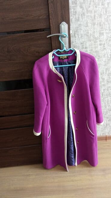 palto qadın üçün: Palto, L, rəng - Bənövşəyi — 3