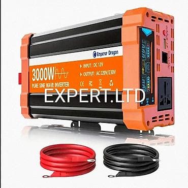 avto maşın: Yeni Inverter, 1500-3000 Vt, 12 - 220 volt, Ünvandan götürmə, Ödənişli çatdırılma, Rayonlara çatdırılma — 6